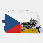Große tschechische Beutel, Prag und tschechische F Waschbeutel (Vorderseite)