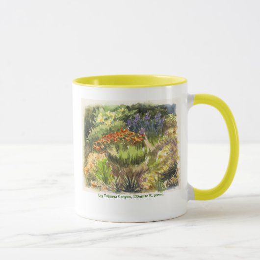 Große Tujunga Schlucht-Tasse Tasse (Rechts)