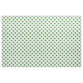Große Tupfen - Grün auf Weiß Stoff (Fat Quarter (45,7 x 55,9 cm))