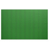 Große Tupfen - Schwarzes auf Grün Stoff (Yard (91,4 cm))