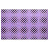 Große Tupfen - Schwarzes auf Lavendel Stoff (Fat Quarter (45,7 x 55,9 cm))
