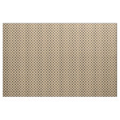 Große Tupfen - Schwarzes auf TAN Stoff (Yard (91,4 cm))