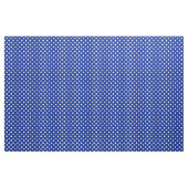 Große Tupfen - Weiß auf Kaiserblau Stoff (Yard (91,4 cm))