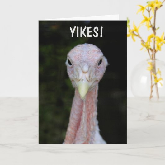 Große Türkei wird gut Karte (Gelbe Blume)