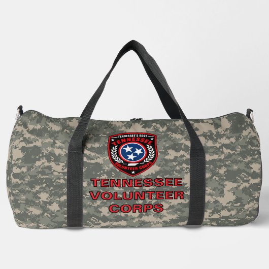 Große TVC UCP Pattern Duffle-Tasche Duffle Bag (Vorderseite)