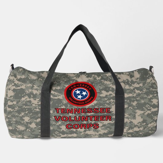 Große TVC UCP Pattern Duffle-Tasche Duffle Bag (Vorderseite)