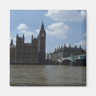 Große Uhr der Universität von Oxford von London  Magnet