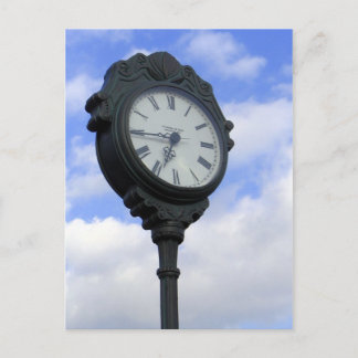 Große Uhr Postkarte