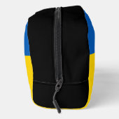 Große ukrainische Tasche, ukrainische Flagge, Tryz Waschbeutel (Rechts)