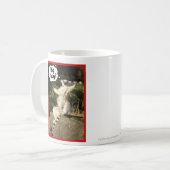 Große Umarmunglemur-Tasse Kaffeetasse (Vorderseite Links)