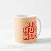 Große Umarmungs-Tasse Kaffeetasse (VorderseiteRechts)