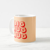 Große Umarmungs-Tasse Kaffeetasse (Vorderseite Links)