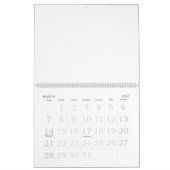Große unbegrenzte Kalendertage mit großer Anzahl Kalender (Mär 2027)