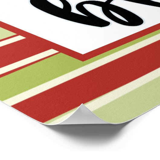 Große und kleine Niedliche Pandas mit großem Broth Poster (Ecke)