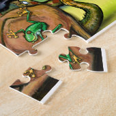 Große und kleine Tiere Puzzle (Seite)