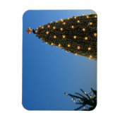 Große und kleine Weihnachtsbäume I Holiday Sunset Magnet (Vertikal)