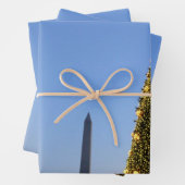 Große und kleine Weihnachtsbäume II Urlaub in DC Geschenkpapier Set (Beispiel)