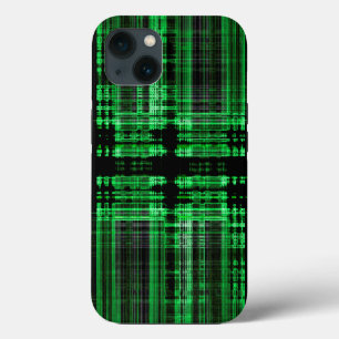 Große und schwarze Matrix Muster Case-Mate iPhone Hülle