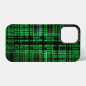 Große und schwarze Matrix Muster Case-Mate iPhone  Hülle (Rückseite (Horizontal))