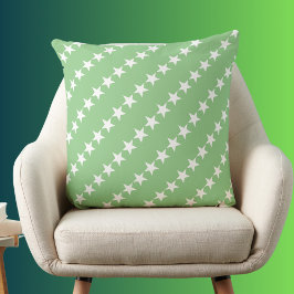 Größe und Weiß Minimal Moderne Sterne Kissen