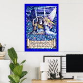 Große Unterseite und Titania Poster (Heimbüro)