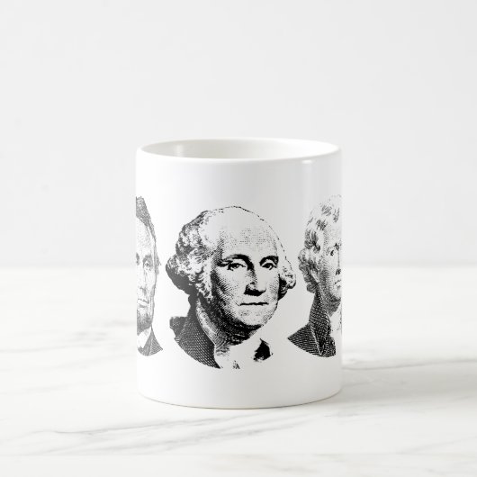 Große USpräsidenten Design Kaffeetasse (Mittel)