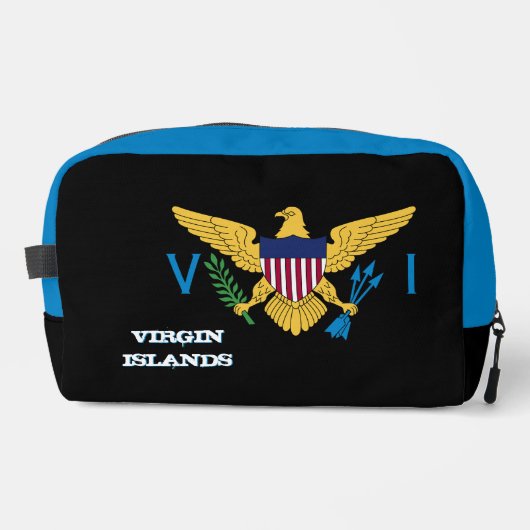 Große V-Inseln-Tasche, Mode, Jungfrau Waschbeutel (Vorderseite)