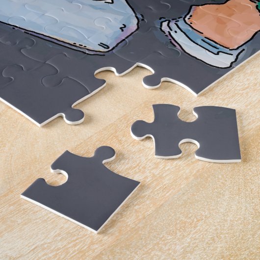 Große Vase der Blume Puzzle (Seite)