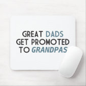 Große Väter erhalten zu den Großvätern gefördert Mousepad (Mit Mouse)