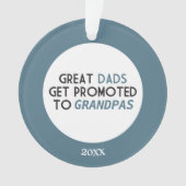 Große Väter erhalten zu den Großvätern gefördert Ornament (Vorderseite)