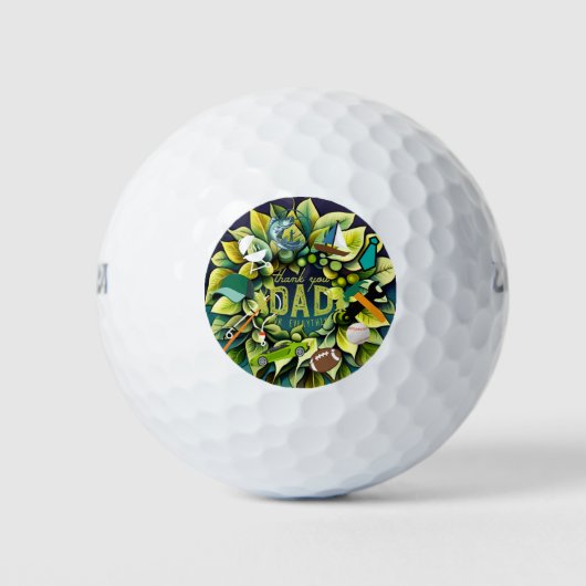 Große Väter Golfball (Vorderseite)