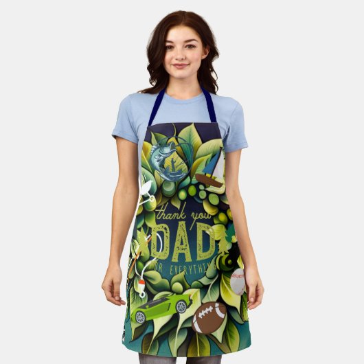 Große Väter Schürze (Getragen)