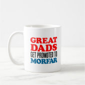 Große Vater werden bis weit weg befördert Kaffeetasse (Links)