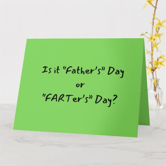 Große Vatertagskarte Karte (Gelbe Blume)