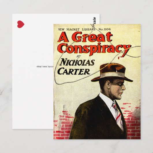 Große Verschwörung | Postkarte | Fiktion (Vorne/Hinten)