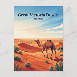 Große Victoria-Wüste Australien Postkarte