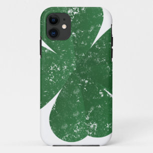 Große Vierblättriges Kleeblatt - Vintager Stil Case-Mate iPhone Hülle