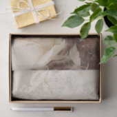 Große Vintag Inspirierte Viktorianische Era Lady & Seidenpapier (Geschenk)