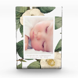 Große, Vintage, florale Foto-Blockrahmen Fotoblock