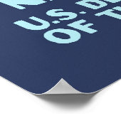 Große Vintage Yellowstone WPA-Reise Poster (Ecke)