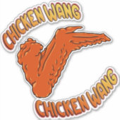 Große Vinyl-Aufkleber mit 8" x 8", kundenspezifisc Aufkleber (Vorderseite)