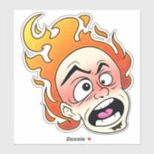 Große Vinyl-Aufkleber mit 8" x 8", kundenspezifisc Aufkleber (Blatt)