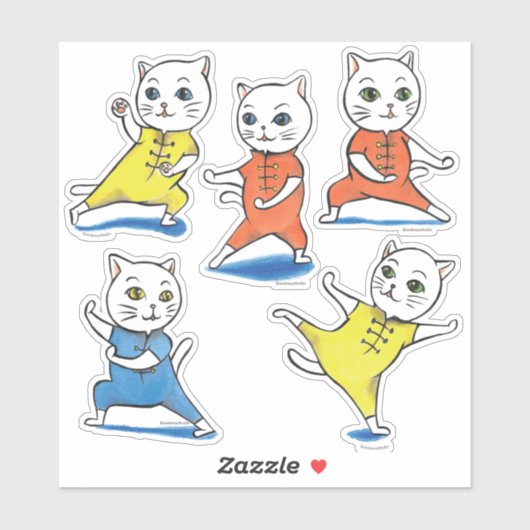 Große Vinyl-Aufkleber mit einer Größe von 8 Zoll x Aufkleber (Blatt)