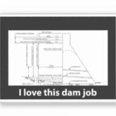 Große Vinyl-Aufkleber mit einer Größe von 8 Zoll x Aufkleber (Vorderseite)