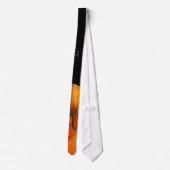 Große Viola-Krawatte Krawatte (Rückseite)