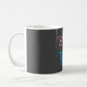 Große Vision Großer Glaube Kaffeetasse (Links)