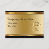 Große Visitenkarten für Real Anwesen Visitenkarte (Vorderseite)