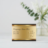 Große Visitenkarten für Real Anwesen Visitenkarte (Stehend Vorderseite)