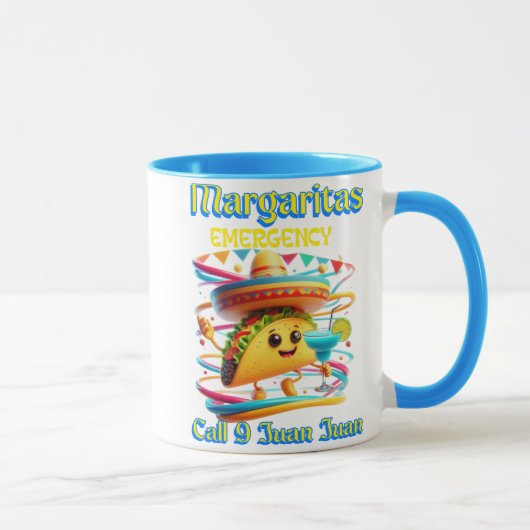 Größe von Fiesta: Margaritas-Notfall Tasse (Rechts)