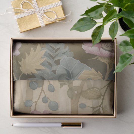 Große Wälder Crites Florals Decoupage Seidenpapier (Geschenk)